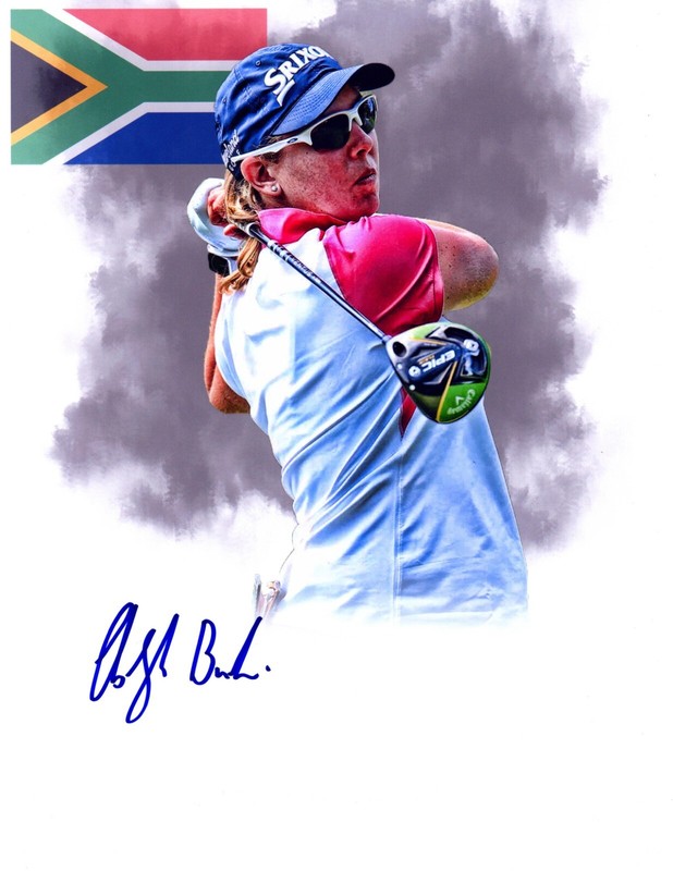 Ashleigh Buhai LPGA star hand signed autographed 8x10 golf photo South Africa L