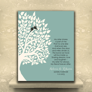 Lt 1145 Personalized Gift For Sister Family Tree Shares A Image Is Loading Lt 1145 Personalized Gift For Sister Family Tree