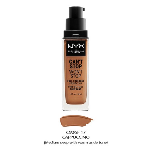 1 NYX Can't Stop Won't Stop Full Coverage Foundation "Pick Your 1 Color" *Joy's* - Picture 26 of 34