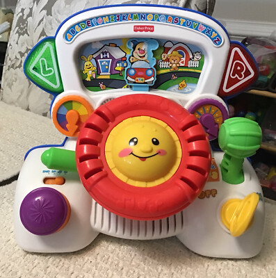 Fisher P7629 Laugh & Learn Rumble Driver for sale online | eBay