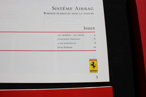 Juego de folletos de infoentretenimiento manual del propietario Modena Spider 360 575M OEM Ferrari 2007 - Imagen 10 de 14