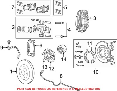 Genuine Mopar Disc Brake Caliper Bracket 68052374AA