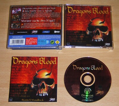 Dragons Blood Sega Dreamcast Pal