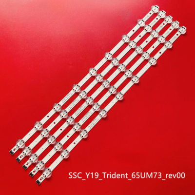 Led Strips(5) SSC Y19 TRIDENT 65UM73 For LG 65UP7560AUD