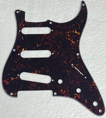 New Great-For Fit Fender 57' 8 Hole Stratocaster Guitar Pickguard Brown Tortoise
