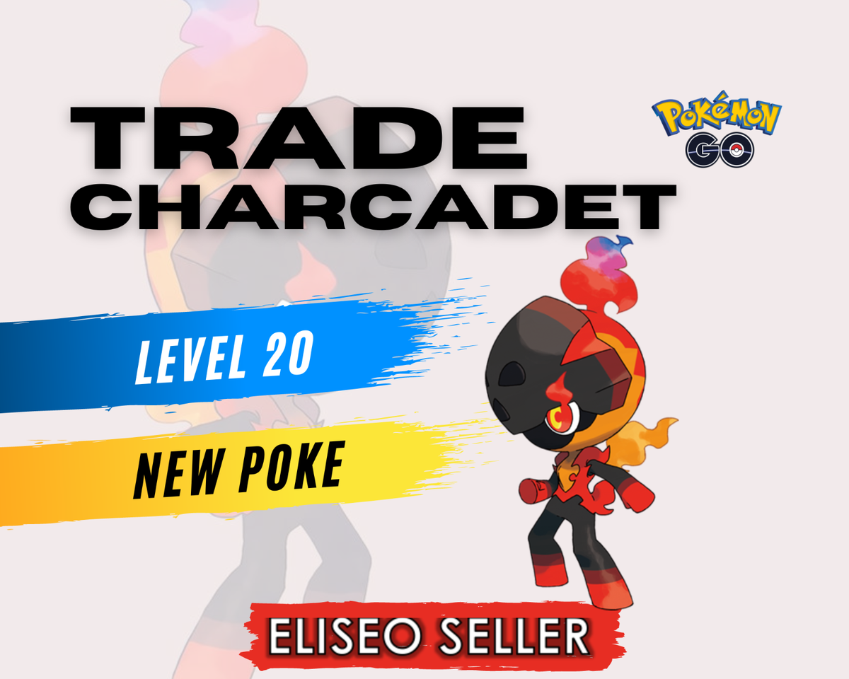 Pokemon Charcadet GO - Trade Charcadet - 9 GEN Paldea - New Poke 