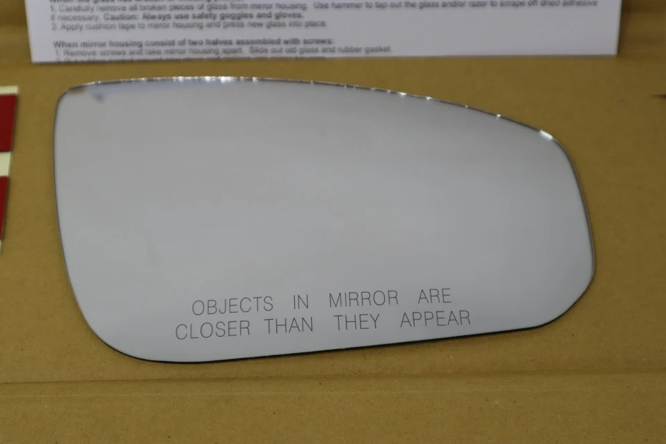 Espelho lateral de passageiro vidro sem escurecimento automático para 2004-2008 Nissan Maxima - Imagem 2 de 4