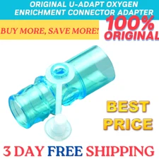 1-50 Pcs U-Adapt Oxygen Enrichment Connector Adapter For CPAP & BiPAP Machines