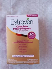 Estroven Complete Multi-Symptom Menopause Relief, 84 Caplets EXP 09/2025