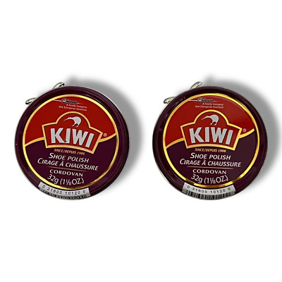 KIWI Shoe Polish Family Company SC Johnson Since 1906 Cordovan, 1-1/8 oz 2 Pack