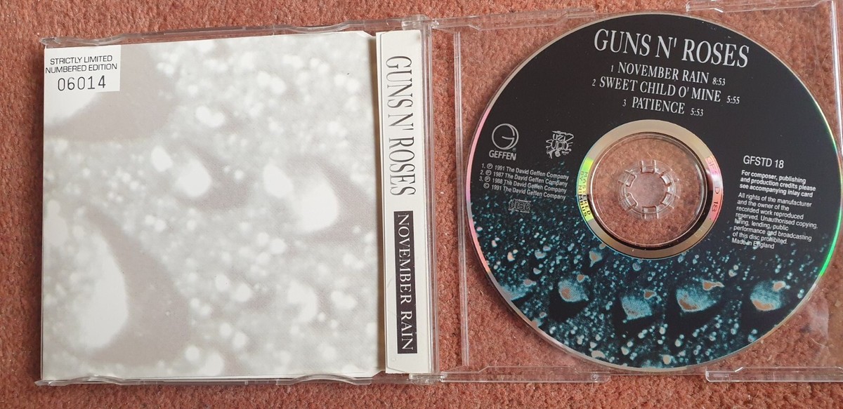 November Rain Guns N Roses Guns N Roses November Rain Edits US Promo