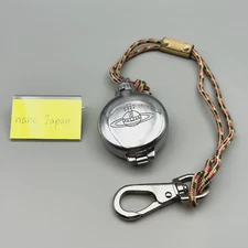 Vivienne Westwood Portable Ashtray Round Orb Pocket Sliver Discontinued Products