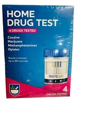 Rite Aid Home Drug 4 Drug  Test Screening 5-10 Minutes 99% Accurate