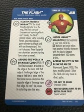 DC Heroclix Justice League Unlimited 020.04 The Flash Team Up Card