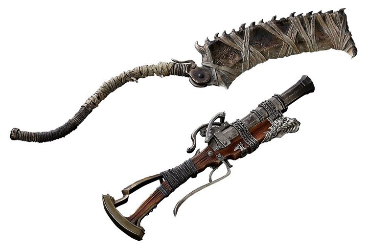GECCO BLOODBORNE THE OLD HUNTER 1/6 Statue Resin Model Saw