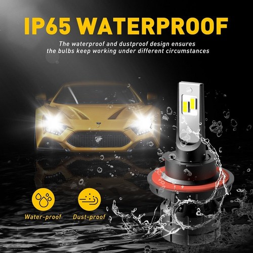 AUXITO H13 9008 LED Headlight 20000LM Combo Kit High/Lo Beam 6000K Bulb HOT SALE - Picture 5 of 8