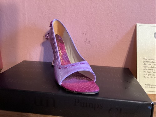 JUST THE RIGHT SHOE - RAINE WILLITTS - Beverly Feldman “BOW ME “. - #25332 COA - Picture 8 of 12