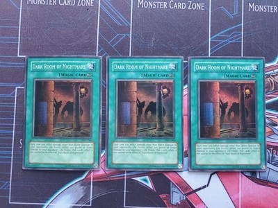 3x Yugioh Dark Room of Nightmare PGD-082 Super Rare LP Unlimited