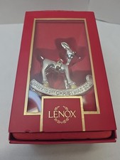 Lenox 2023 Baby's First Christmas Rudolph Red Nosed Reindeer Ornament