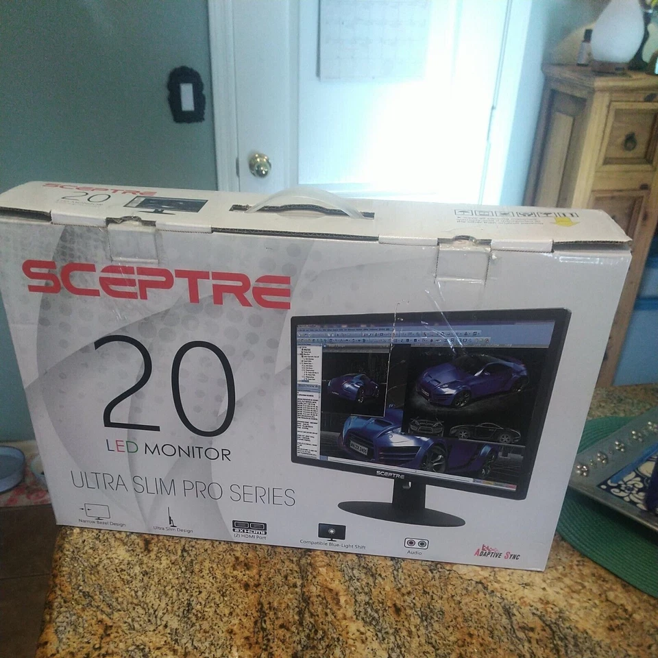 NEW Sceptre 20” LED Monitor - Ultra Slim Pro Series Gaming Monitor Tested - Image 2 of 4