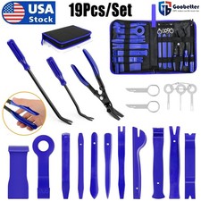 19pcs Trim Removal Tool Set Hand Tools Pry Bar Panel Door Interior Clip Kits Car 19pcs Trim Removal Tool Set Hand Tools Pry Bar Panel Door Interior Clip Kits Car