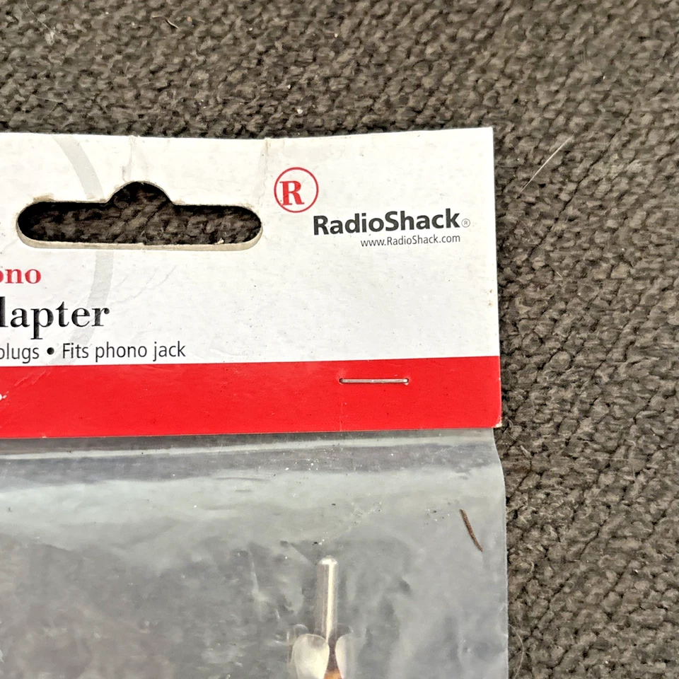 RADIOSHACK MONO TO MONO AUDIO ADAPTER 274-303 SEALED AUXILIARY DAZZLE CONNECTOR - Image 3 of 4