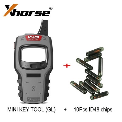 Xhorse VVDI MINI Key Tool Transponder/Remote Clone Generater & 10x ID48 Chips
