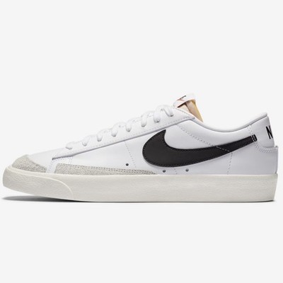 Nike Blazer Low 77 Vintage White Black DA6364-101 US Women s Size 8.5 New In Box