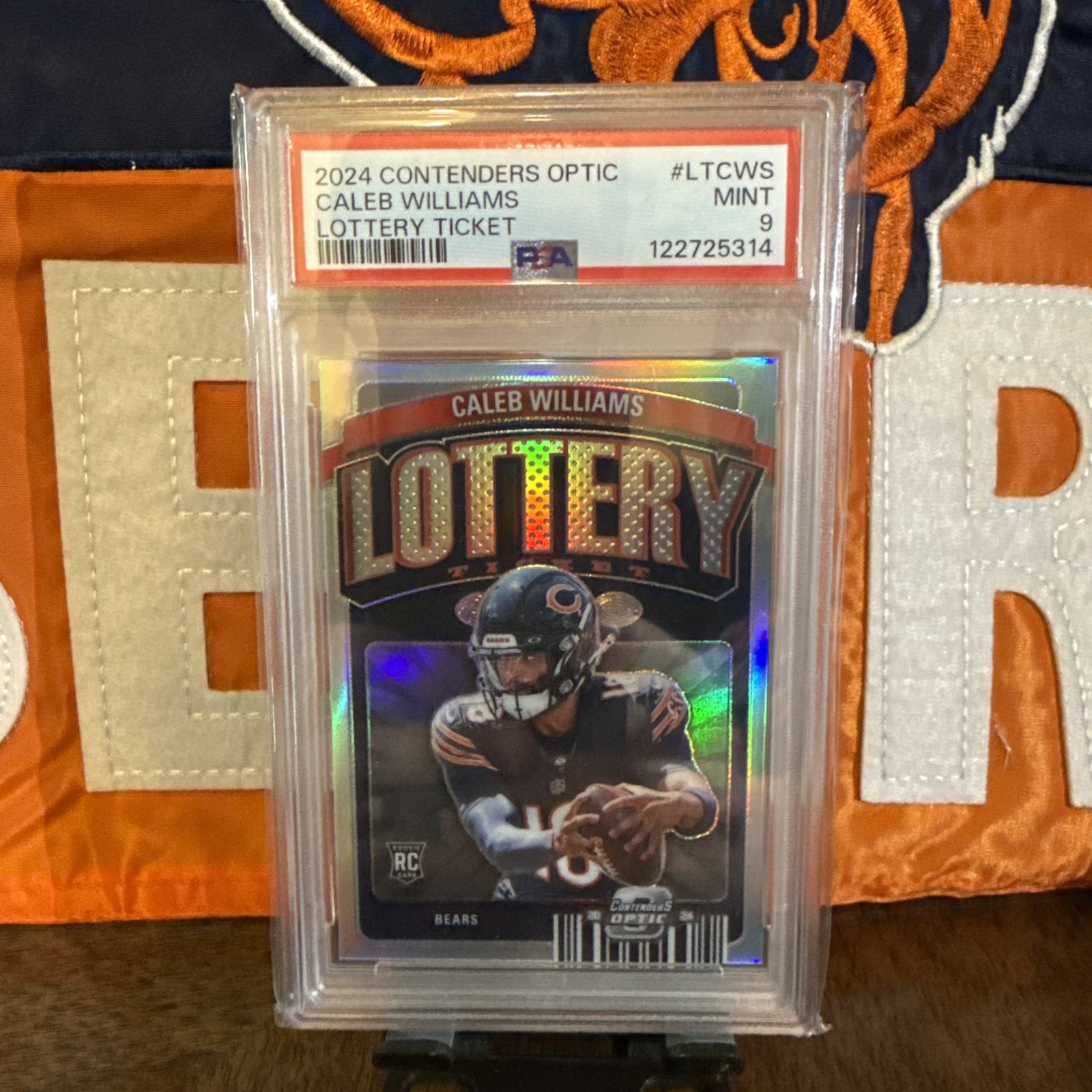 2024 Contenders Optic Caleb Williams Lottery Ticket (RC)