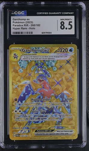 Garchomp ex graded CGC 8.5 for sale on eBay