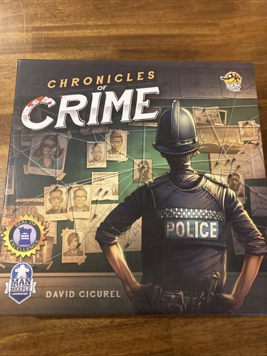 Chronicles Of Crime By Lucky Duck Games.  Used