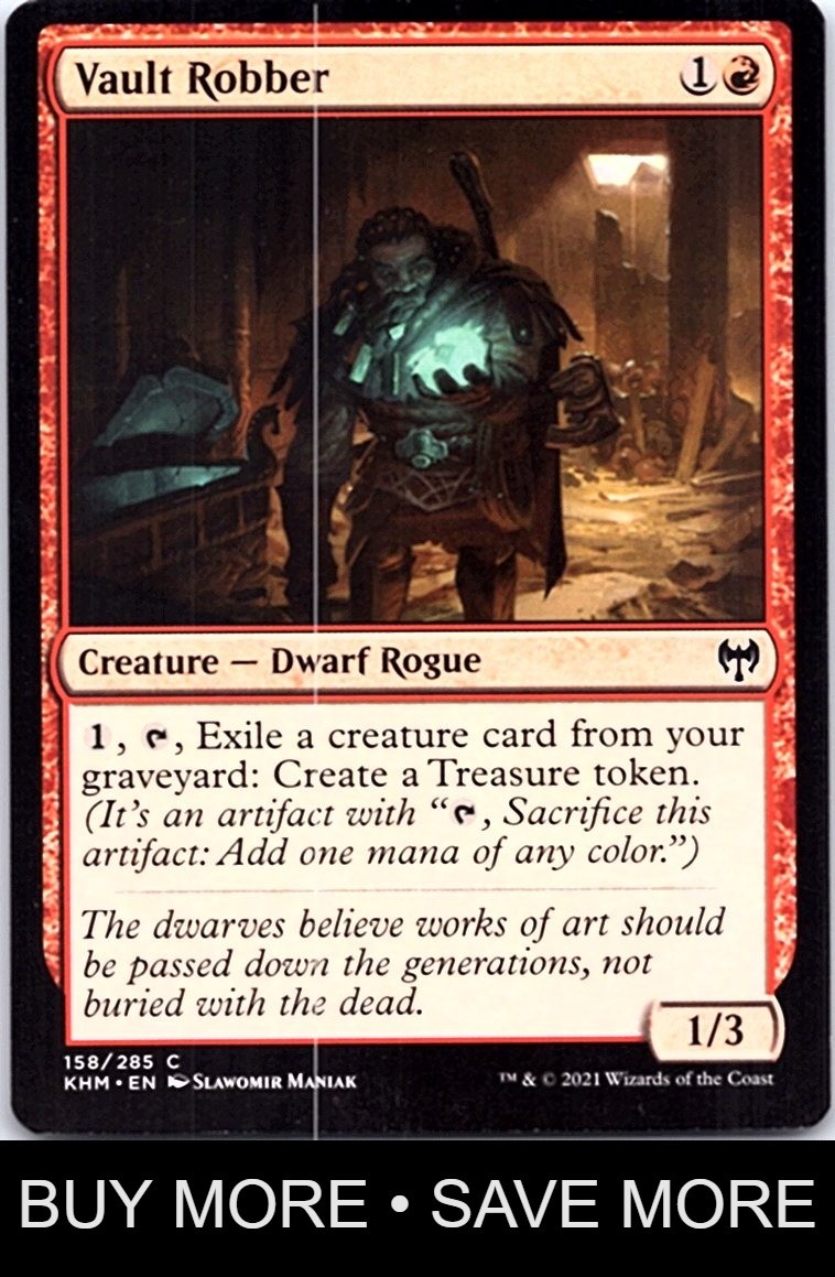 Vault Robber LP Kaldheim MTG