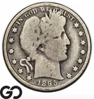 1895-O Barber Half Dollar, Better New Orleans Date