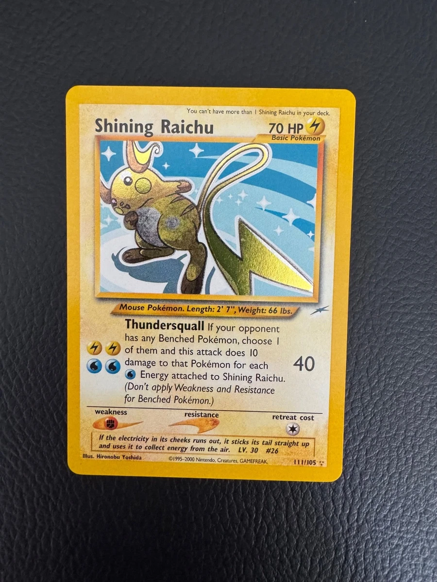 ポケモンカード　shining raichu 英語版　1ed ひかるライチュウ Shining Raichu for sale | eBay