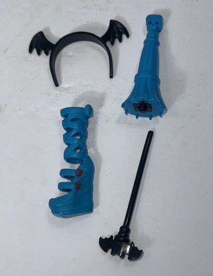Monster High Ghoulia Yelps Freaky Fusion Broken Umbrella Left Shoe Headband