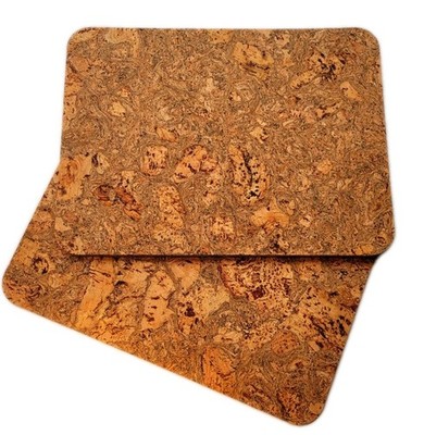 4 x NATURKORK PLATZMATTEN TISCHMATTEN 40cm x 30cm UMWELTFREUNDLICH VEGAN.  QUALITÄT.