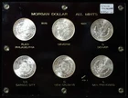 Morgan Dollar 6 Coin Set P-D-S-O-CC All Choice BU