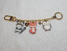 Louis Vuitton Animals Charm Key Chain for Bags and Purses