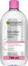 Garnier Micellar Cleansing Water, Gentle face Cleanser & Makeup Remover 700ml