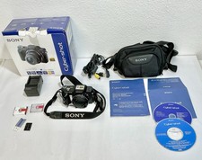 Sony Cyber-shot DSC-H10 8.1MP Digital Camera Chrgr Batt Card Case Box - Tested