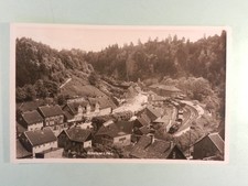 AK Rübeland i. Harz Hotel Bodetal, Bahnhof mit Zug 1938