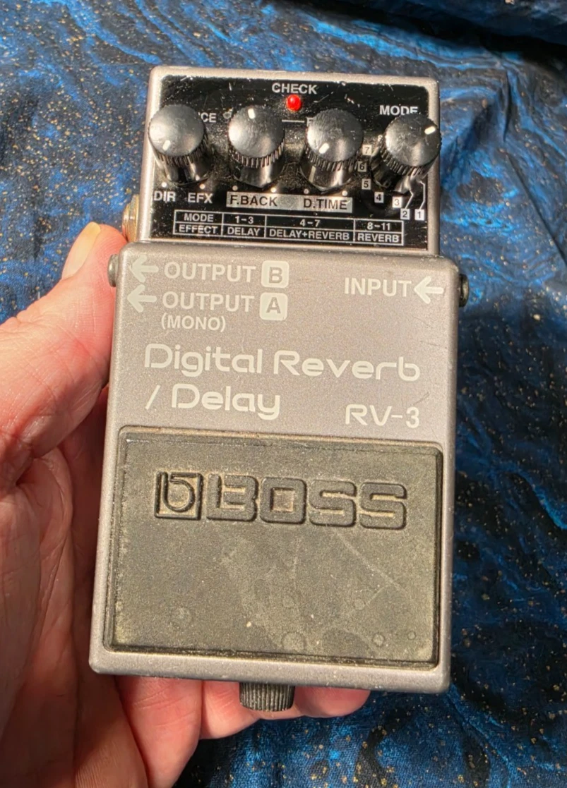 Boss RV 3 Guitar Delay, Echo & Reverb Pedals for sale | eBay
