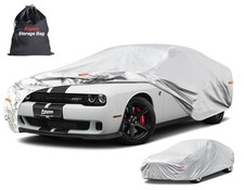 6 Layers Car Cover Custom Fit for 22. Custom Fit Dodge Challenger LM-Silver