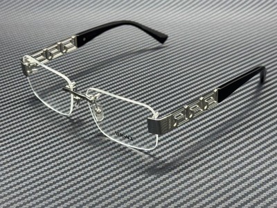 VERSACE VE1310 1001 Silver Men's 56 mm Eyeglasses