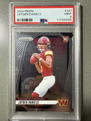 2024 Panini Prizm - Jayden Daniels Base #347 PSA 9