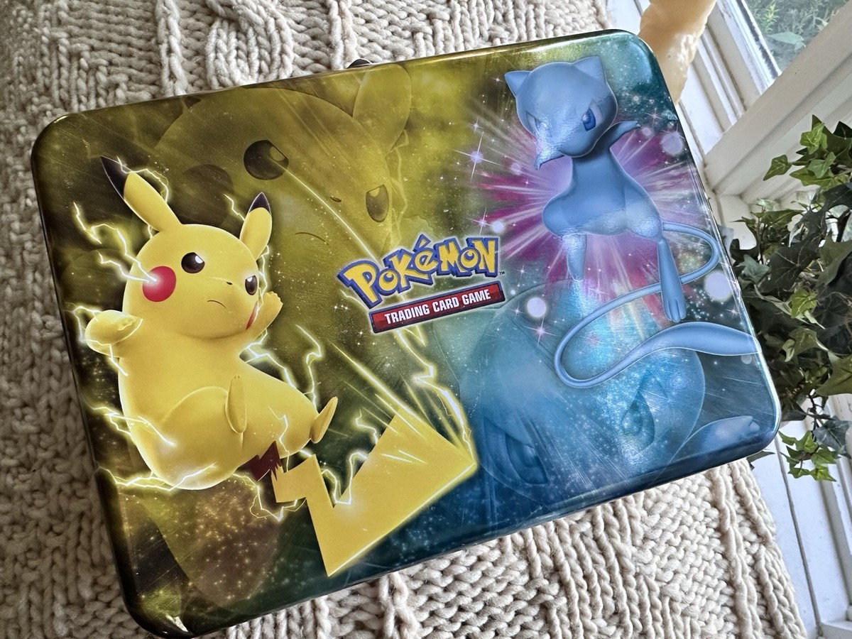 pokemon trading card game shining legends collector chest Pokémon TCG Shining Legends Collector's Chest Tin + Stickers + Extras NO  PACKS 820650803253| eBay