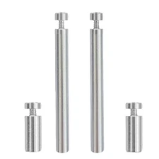 2PK 80X7mm, 25X7mm Sign Standoff Screws for Wall Mount Acrylic Frame Hardware