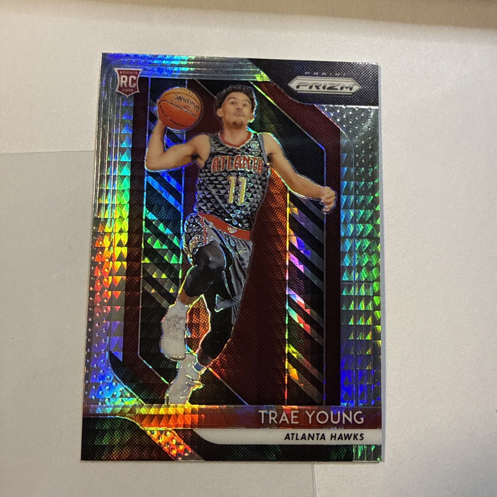 2018/19 Panini Prizm Trae Young #78 Hyper Rookie RC Atlanta Hawks Basketball