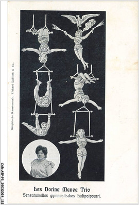 CAR-ABPP3-0247-CIRQUE - Les Dorina Manea Trio - Sensationelles Gymnastic L
