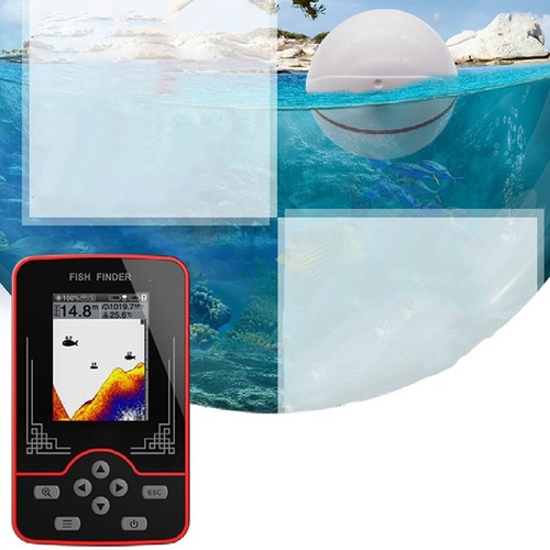 Fish Finder with Wireless Functionality and 60m Depth Display for Anglers - Picture 12 of 24